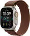 Apple Alpine Loop 49mm, recyceltes Polyester, burgunder, S (MK7D4ZM/A)