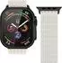 Vonmählen Woven Loop Armband für Apple Watch 44/45/46/49mm, Nylon, schwarz/beige
