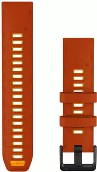 Garmin QuickFit 22mm Silikonarmband Autumn Orange / Spark Orange