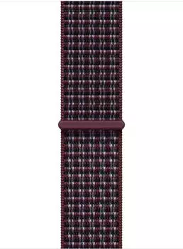Apple Sport Loop 40mm Burgunder Kariert