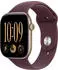 Apple Sportarmband 46mm Burgunder S/M