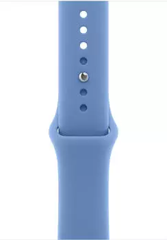 Apple Sportarmband 46mm Hyazinthenblau S/M