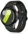 Tech-Protect Sportarmband für Samsung Galaxy Watch 4/5/5 Pro/6/7/FE, Silikon, schwarz, 20mm