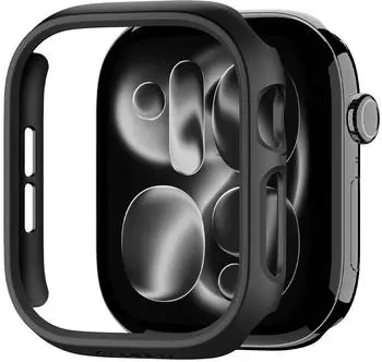 Spigen Thin Fit Hülle Apple Watch Series 12 42mm, PC, schwarz (ACS11880)