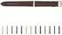 Selva Wechselarmband Leder Quick Release 18mm mokka (363789)