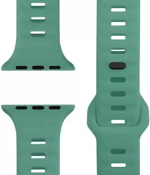 NALIA Motion Silikon-Armband für Apple Watch 38-49mm, grün