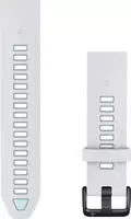Garmin Quickfit-Armband 20 mm, Silikon, Steinweiss/Ice Blue | Original Zubeh&ouml;r