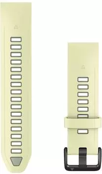 Garmin QuickFit Silikonarmband 20mm zitrone/weidengr&uuml;n (010-14506-01)