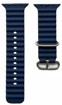 Peter J&auml;ckel Armband Apple Watch Ultra 49mm / 45/44mm / 42mm blau (21381)