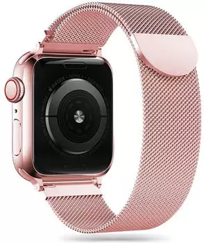 Tech-Protect MilaneseBand Uhrenarmband Edelstahl pink 38/40/41mm