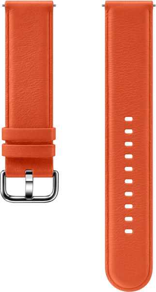 Samsung Galaxy Watch Active 2 Lederarmband (ET-SLR82) orange