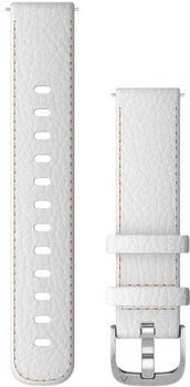 Garmin Schnellwechsel-Armband 18mm Leder weiß (010-12932-09)