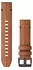braun (010-12863-05): Garmin QuickFit 22 Lederarmband