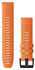 Garmin QuickFit 22 Watch Strap Silicone ember orange