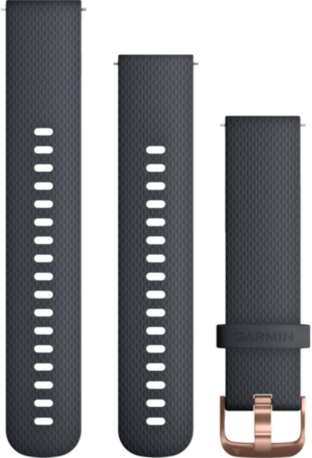 Garmin Schnellwechsel-Armbänder Silikon (20mm) Granitblau / Roségold Test  TOP Angebote ab 24,58 € (Oktober 2023)