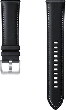 Samsung Stitch Leather Armband (22mm) Schwarz
