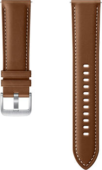 Samsung Stitch Leather Armband (22mm) Braun