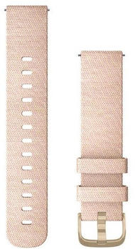 Garmin Schnellwechsel-Armbänder Nylon (20mm) Hellrosa