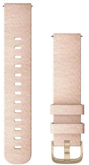 Garmin Schnellwechsel-Armbänder Nylon (20mm) Hellrosa