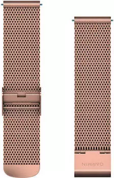 Garmin Schnellwechsel-Armband Milanaise (20 mm) Roségold 18K