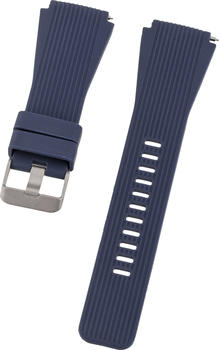 Peter Jäckel Armband 22mm Single Silicon Dunkelblau
