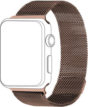 topp-Zubehör topp Apple Watch 40/38 Mesh Strap Roségold
