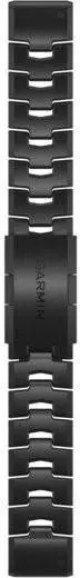 Garmin QuickFit 22mm Titan Carbongrau (010-12863-09)