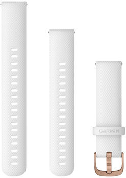Garmin Strap 18mm One Size white/rose gold