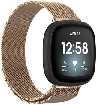 iMoshion Milanese Band Rose Gold (Fitbit Versa 3/Sense)