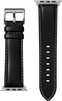 LAUT Oxford Apple Watch Strap 44mm Noir