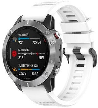 FIXED Silicone Strap Universal 22mm White