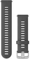 Garmin 010-11251-3C, Garmin Quick Release (22 mm) Silikon, Slate Grey - Silver
