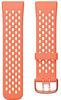 Fitbit FB174SBCRPKL, Fitbit Versa 3/Sense Sportarmband L (Silikon) Orange/Pink