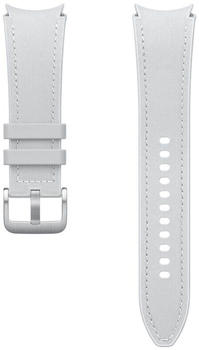 Samsung Hybrid Eco-Leather Band (20mm) M/L Silver
