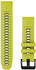 Garmin QuickFit 22 Watch Strap Silicone Limone/Graphit (010-13280-03)