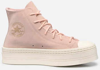 Converse Chuck Taylor All Star Modern Lift Platform Mono Suede pink sage/pink sage/egret
