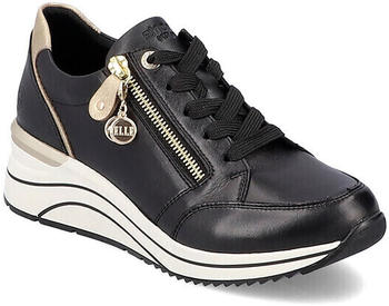 Remonte Dorndorf Sneakers (D0T03) schwarz/ginger-gold/schwarz