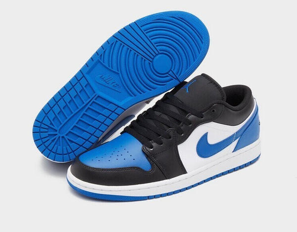 Nike Air Jordan 1 Low (553558) white/black/white/royal blue