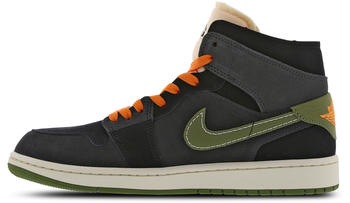 Nike Air Jordan 1 Mid SE Craft anthracite/black/bright mandarin/sky j light olive