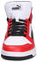 Puma Rebound v6 High white/black/for all time red