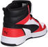 Puma Rebound v6 High white/black/for all time red