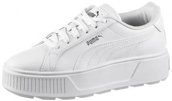 Puma Karmen Leather Plateau Women puma white/puma silver