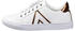 Sheego Sneaker goldfarbenen Kontrastdetails weiß