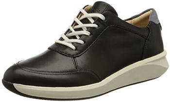 Clarks Un Rio Mix Sneaker navy leather