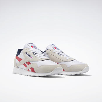 Reebok CL NYLON Sneaker grau rot