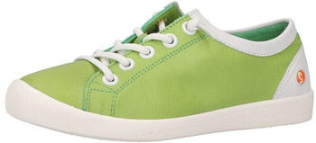 Softinos Leder Sneaker grün weiß