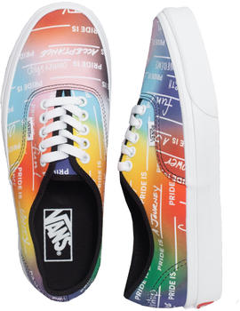Vans Authentic Pride Rainbow True White Girl Schuhe