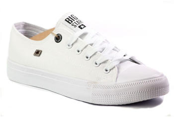 Big Star Klassische Low Sneakers AA274010 weiß