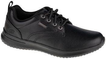 Skechers Delson Antigo Herren schwarze Sneaker wasserdicht 65693-BBK