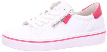 Gabor Low-Top Sneaker weiß pink Ice